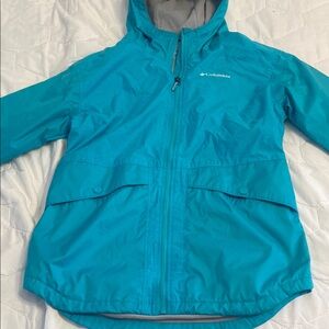 *ACCEPTING OFFERS* Columbia Blue Raincoat Lightweight Water-Resistant